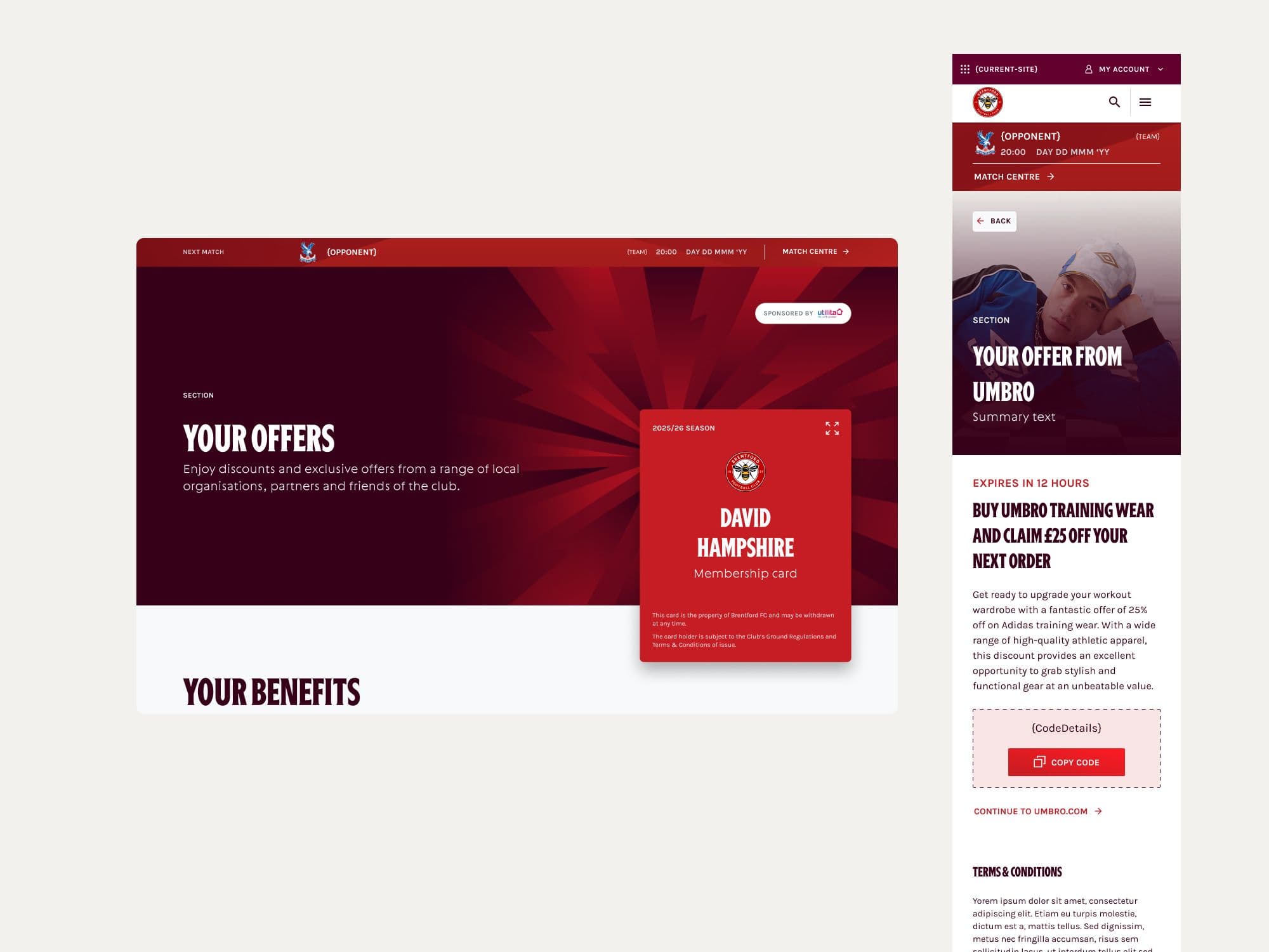 Membership offers