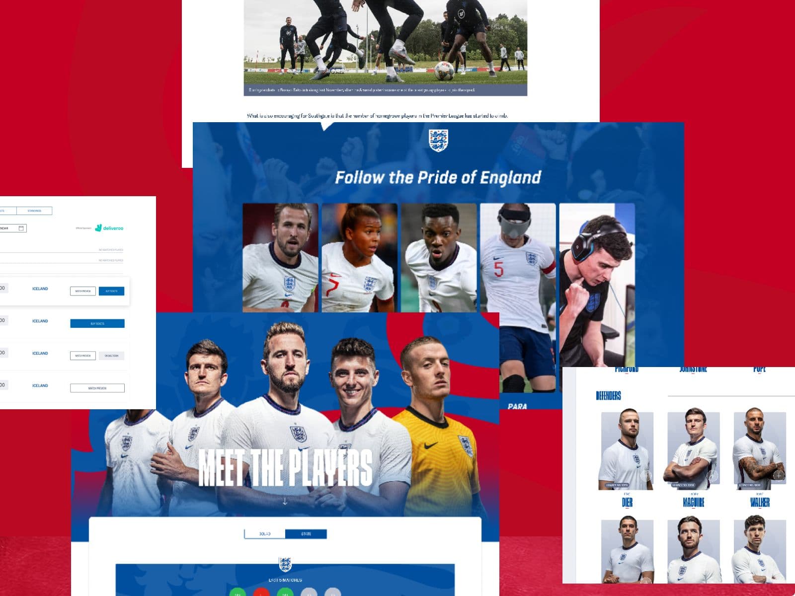 England teams