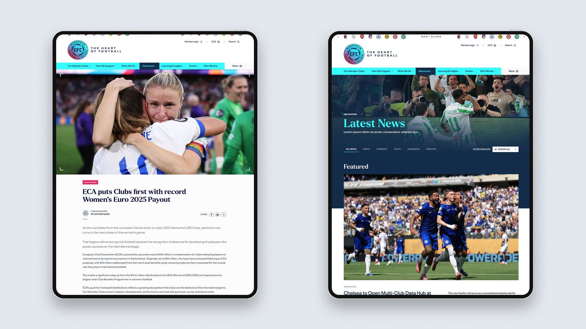 Latest news on tablet