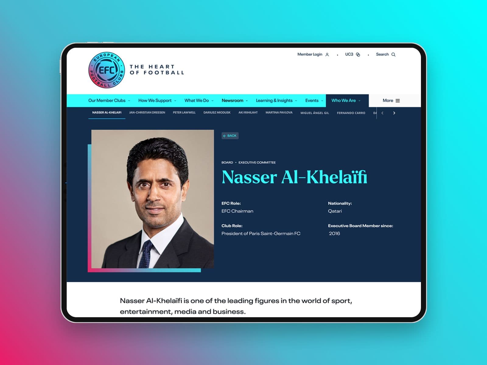 Leadership profile