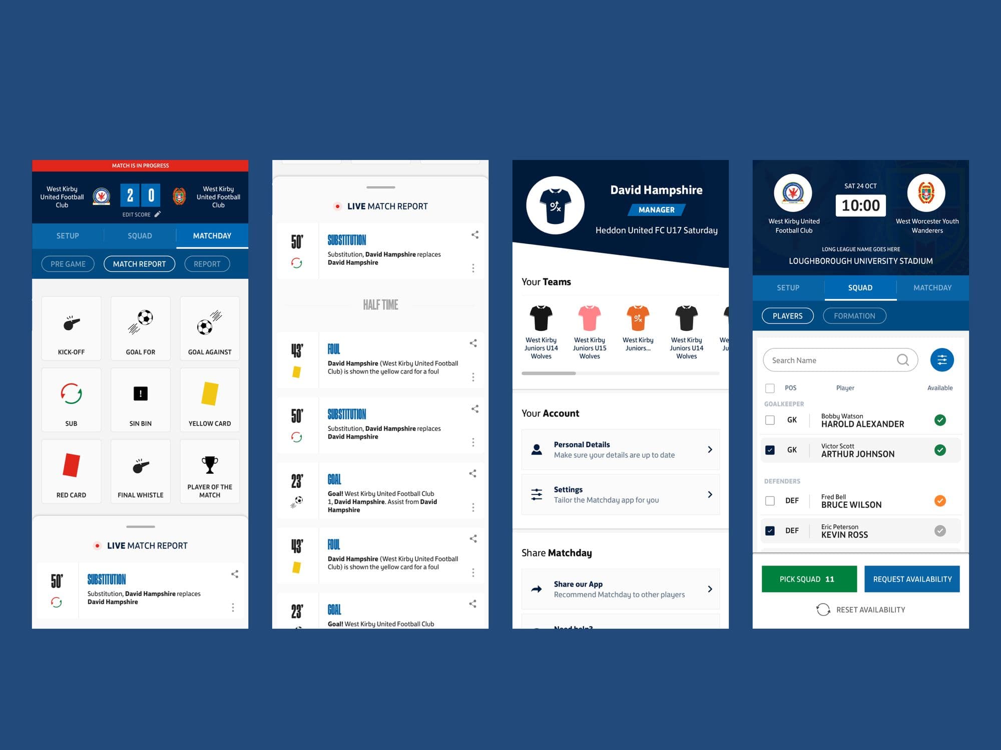 The FA Matchday app 03