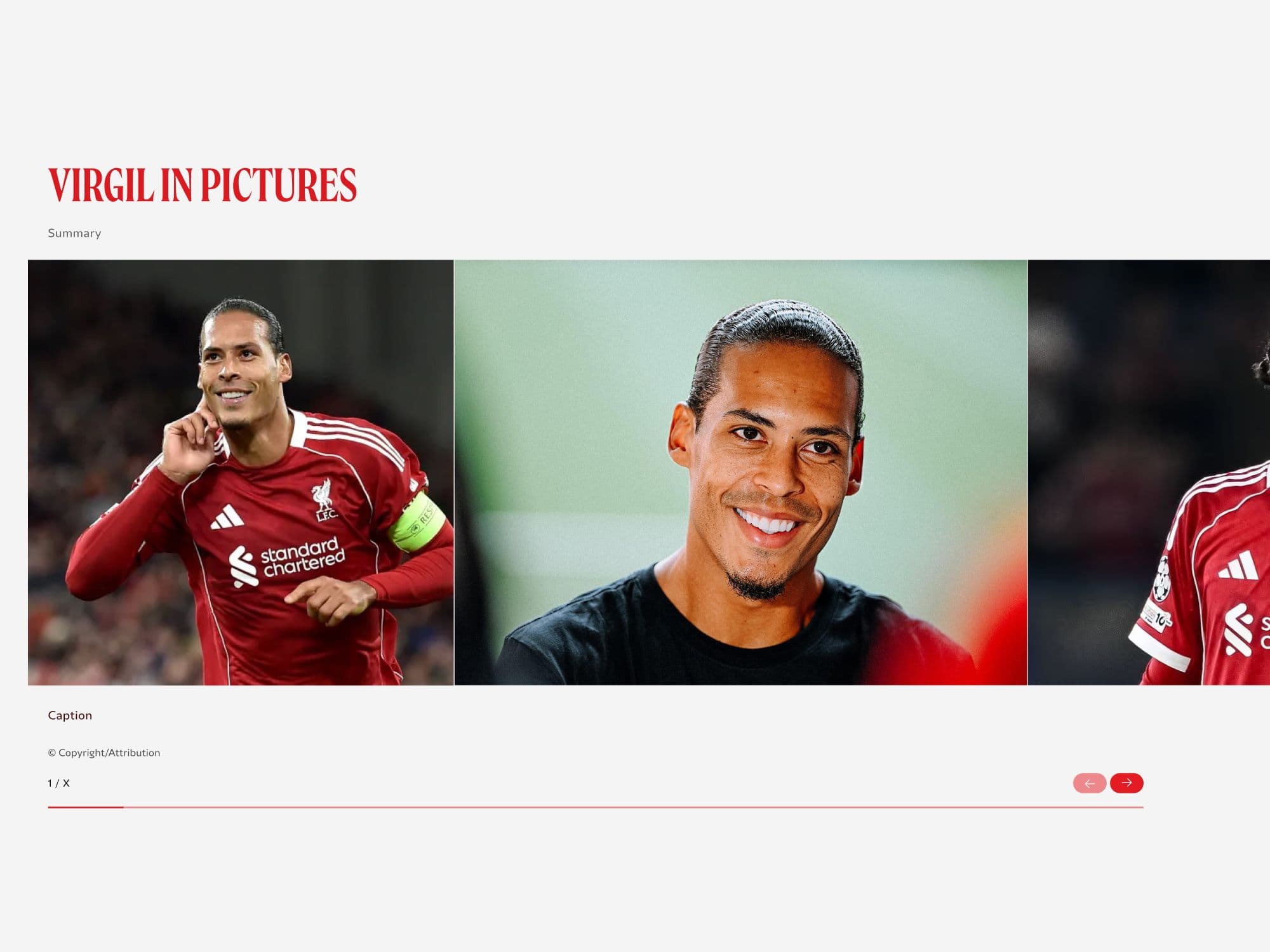 Player gallery
