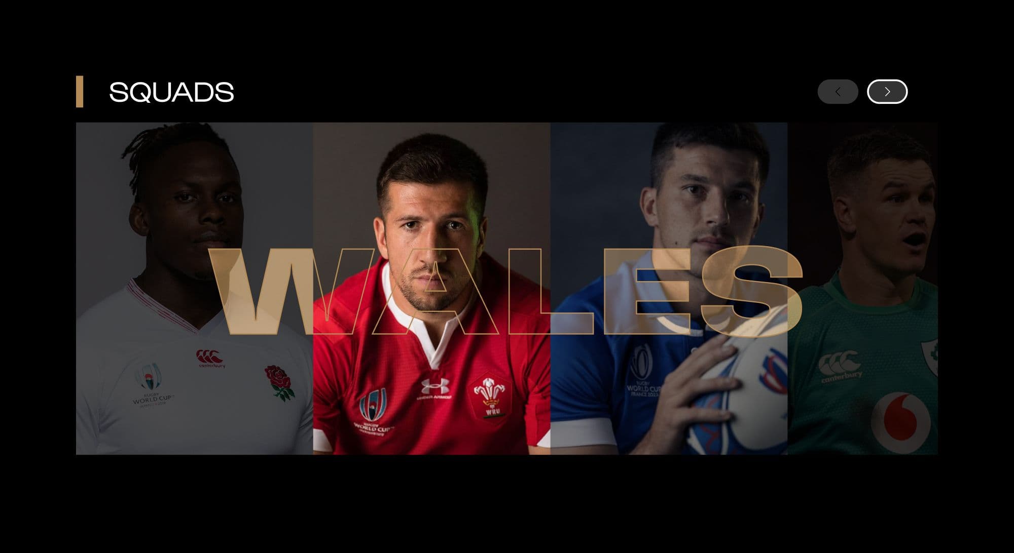 Squads: Wales
