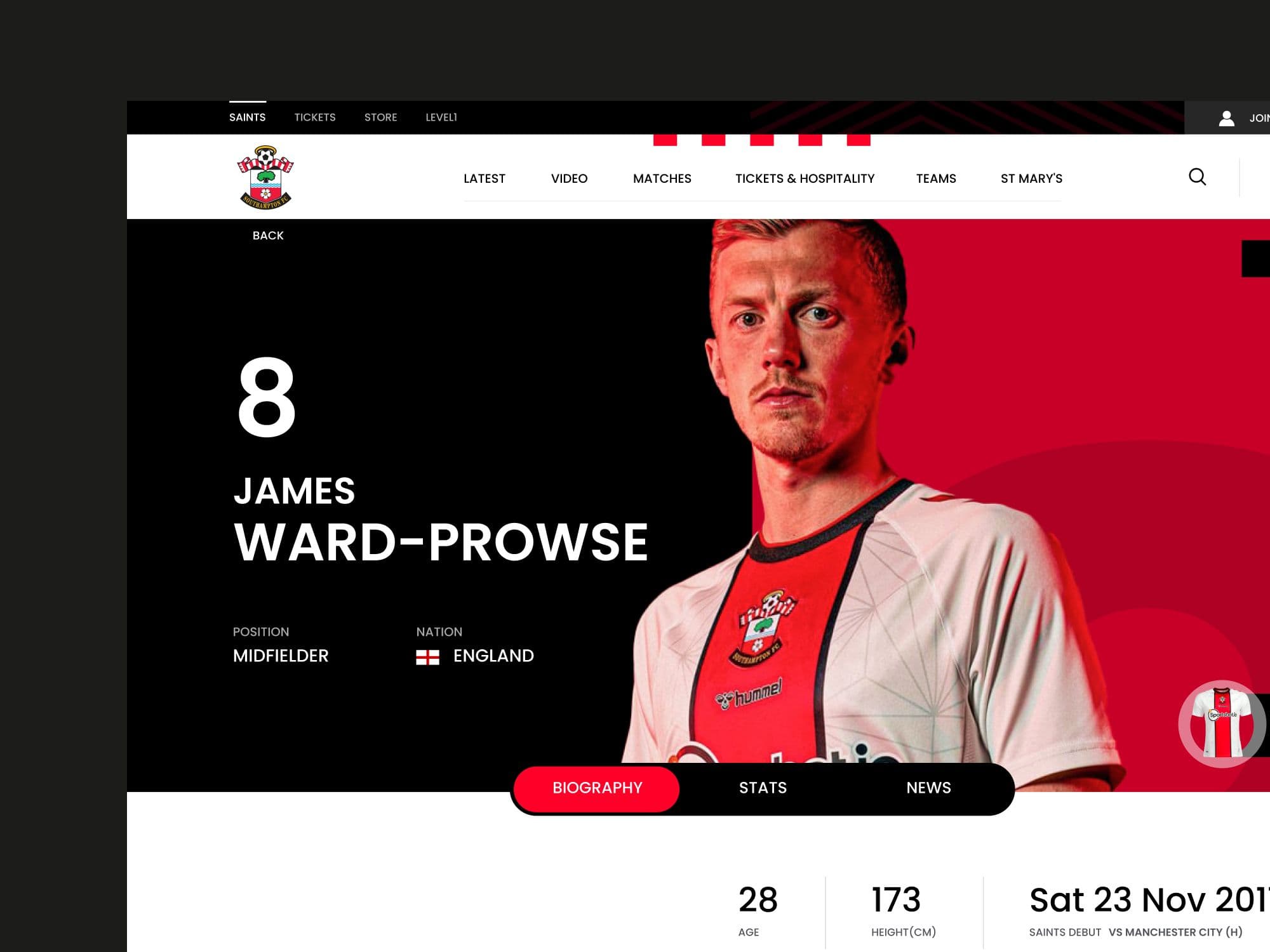 Player profile: James Ward-Prowse