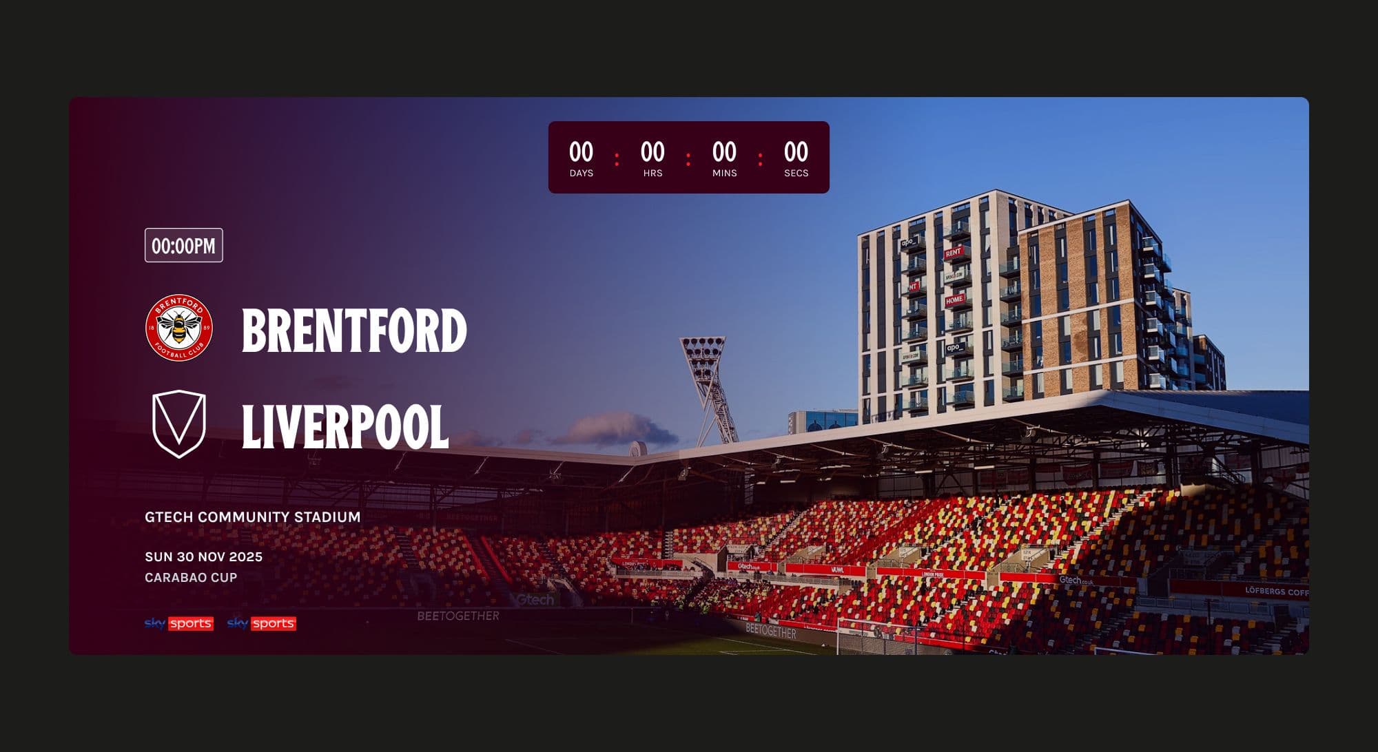 Brentford FC Website